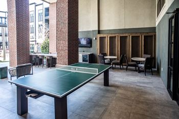 Ping pong table view