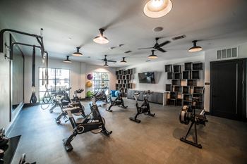 Peloton bikes