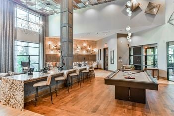 Billiards room