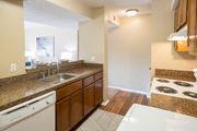 Nashville apartment for rent - Kitchen with a White Dishwasher at Stewarts Ferry Apartments, Nashville