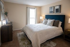 Nashville apartment for rent - Bedroom with a Large Bed at Stewarts Ferry Apartments, Tennessee