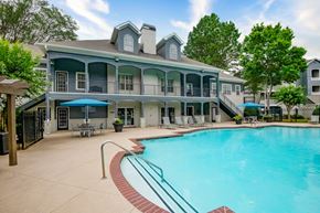 Lawrenceville apartment for rent - Community Swimming Pool at Sugarloaf Crossing Apartments, Lawrenceville, Georgia