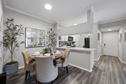 Houston apartment for rent - Dining And Kitchen View at The Ambrose, Houston, TX, Texas, 77040