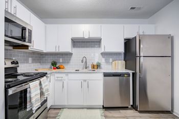 Kitchen with cabinetry