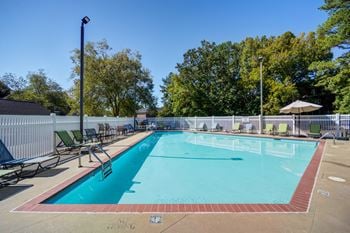 Large outdoor swimming pool