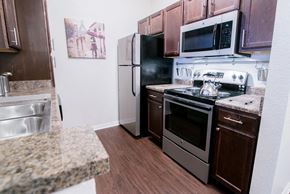 Maumelle apartment for rent - Kitchen at The Villa at River Pointe Apartments, Maumelle