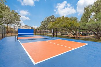 Pickleball court