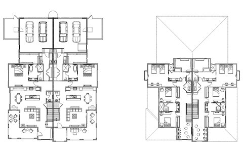 Floor plan for 4 beds, 3 baths, 3165 sqft