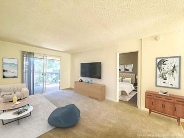 Fremont apartment for rent - a living room with a couch and a television