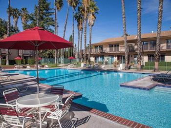 Poolside lounge