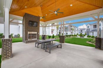 Outdoor covered patio