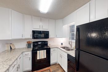 Black appliances