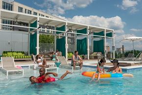 Silver Spring apartment for rent - Swimming Pool with Lounge Chairs at The Pearl, Maryland, 20910