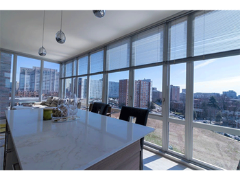 Floor-to-ceiling windows