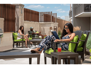 Relaxing patio