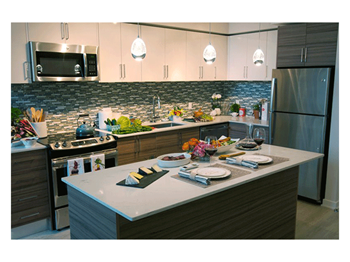 Sleek interior finishes