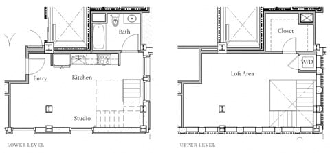 Floor plan for 1 bed, 1 bath, 814 sqft