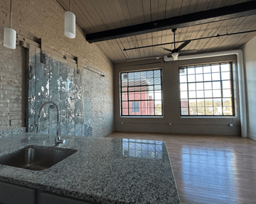 Martinsburg apartment for rent - A kitchen with a sink and a window.