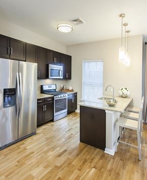 Livingston apartment for rent - Kitchen at Hillside Club Apartments, New Jersey