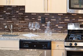 Wheaton apartment for rent - Kitchen area at The Flats at Wheaton Station Apartments, Wheaton, MD