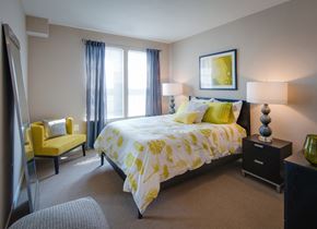 Wheaton apartment for rent - Bedroom at The Flats at Wheaton Station Apartments, Maryland