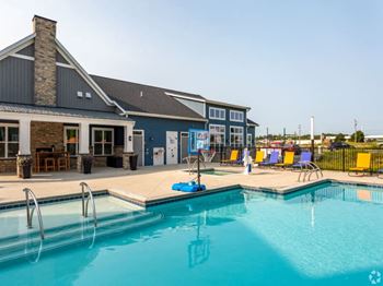 Sparkling pool