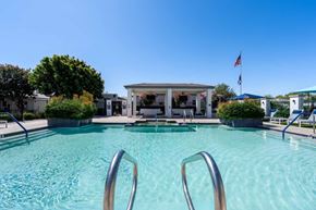 Surprise apartment for rent - Resort style pool with covered pavilion at Vistoria On Greenway Apartments, Surprise, AZ 85379