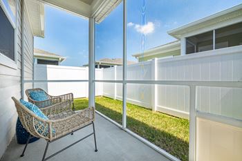 Balcony and patio