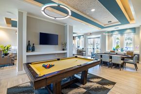 Bradenton apartment for rent - Community game room at Estia at Lakewood Ranch, Bradenton