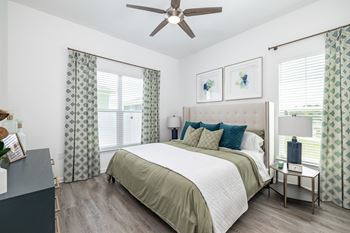 Spacious bedroom