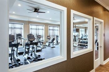Fitness center area