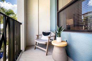 Balcony and patio