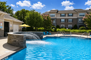 Sparkling pool