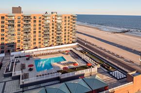 Long Beach apartment for rent - Pool view at 10 West Apartments, Long Beach, 11561