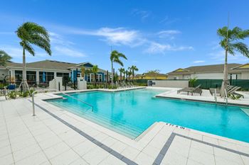 Sparkling pool