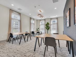 Union  Twp apartment for rent - A conference room with a long table and chairs.