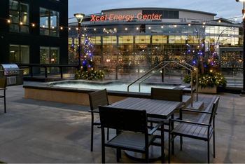 Rooftop deck