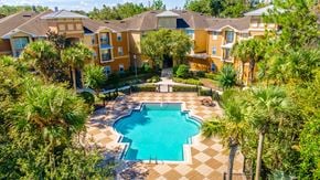 Deland apartment for rent - an aerial view of the pool at the grove resort and spa