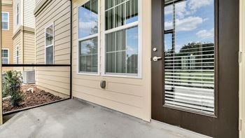 Screened patios available in select units