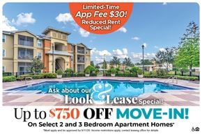 Kissimmee apartment for rent - Up to $750 Off Move-In Costs on Select 2 and 3 Bedroom Apartment Homes* Ask About our Look and Lease Special!