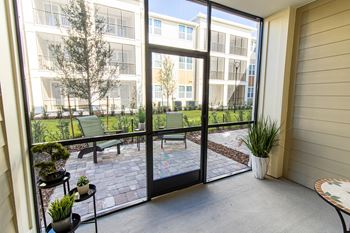 Extended patio
