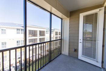 Screened patio