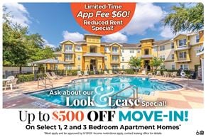 Oviedo apartment for rent - Up to $500 Off Move-In Costs on Select 1, 2 and 3 Bedroom Apartment Homes* Ask About our Look and Lease Special!