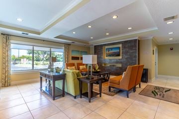 Sarasota apartment for rent - a living room with a couch and a table