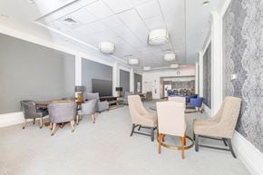 Westwood apartment for rent - A conference room with a long table and chairs.
