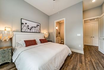 Beautiful wood flooring throughout