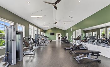 Stay healthy!  24 Hr fitness and yoga room!