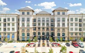 Frisco apartment for rent - Elegant Exterior View of Domain at The Gate with On-Site Resident Surface Lot Parking