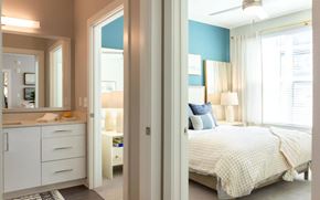 Atlanta apartment for rent - Connecting Ensuite Bathroom to Bedroom