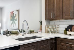 Austin apartment for rent - Sleek Kitchen With Spacious Countertops